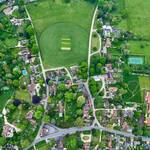 Aerial photo The Green