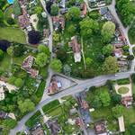 Aerial view Church