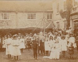 1900 Maypole Dancing at Vicarage