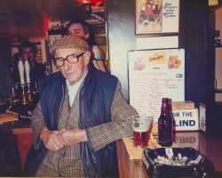 1985 Fred Tyler in the Cricketers