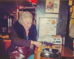 Queenie Newbury in the Cricketers