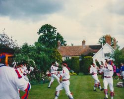1990 Morris Dancing at Thame Cottage Event