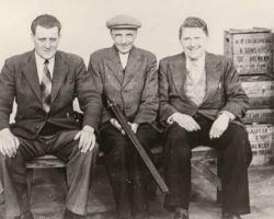 Harold Harrigan, Fred Tyler, Harold Valavanis - Six Bells Cellar c1965 People