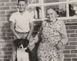Brian Chainey Annie Holliday and Rover of Sinodun View 1935