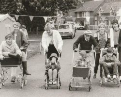 Pram Race organised by Youth Club 1960