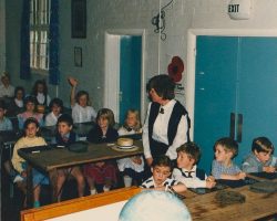 Lessons in St Laurence Hall 1970